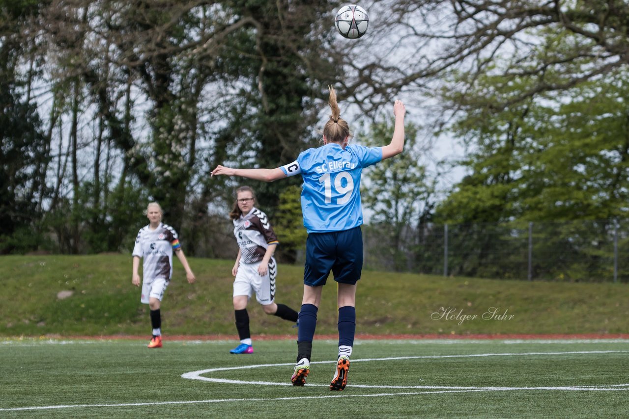 Bild 140 - B-Juniorinnen Ellerau - St. Pauli : Ergebnis: 1:1